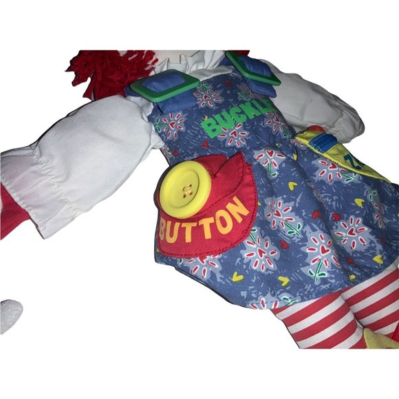 Hasbro  Dress Me Raggedy Ann 17” Plush 2002 - Picture 6 of 11